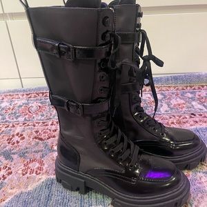 Nine West buckle boots